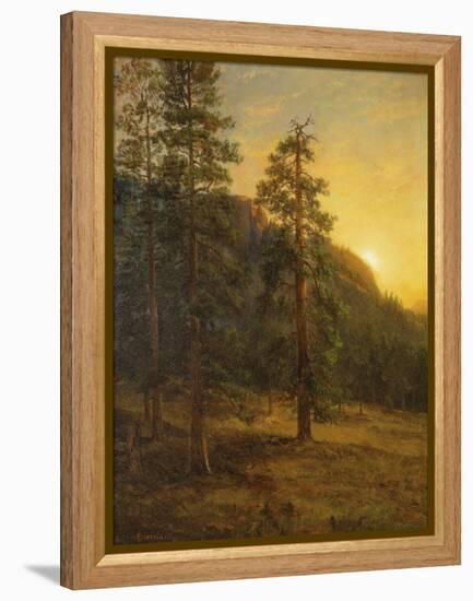 California Redwoods, 1872-Albert Bierstadt-Framed Premier Image Canvas