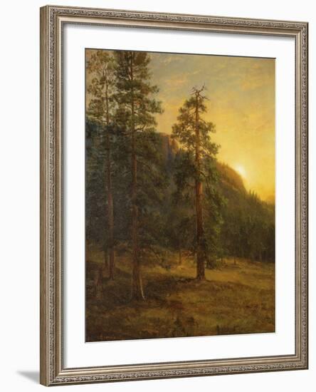 California Redwoods, 1872-Albert Bierstadt-Framed Giclee Print