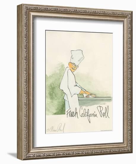 California Roll-Alan Paul-Framed Art Print