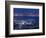 California, San Diego, City and Shelter Island Yacht Basin from Point Loma, Dusk, USA-Walter Bibikow-Framed Photographic Print