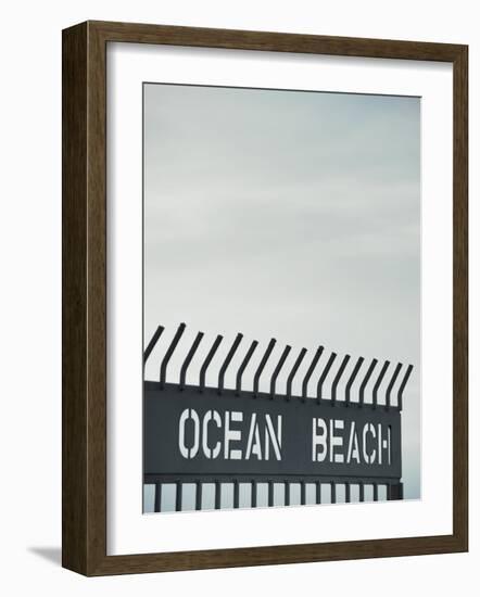 California, San Diego, Ocean Beach and Fishing Pier, USA-Michele Falzone-Framed Photographic Print