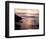 California, San Diego, Sunset Cliffs, Sunset over the Ocean-Christopher Talbot Frank-Framed Photographic Print