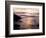 California, San Diego, Sunset Cliffs, Sunset over the Ocean-Christopher Talbot Frank-Framed Photographic Print