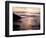 California, San Diego, Sunset Cliffs, Sunset over the Ocean-Christopher Talbot Frank-Framed Photographic Print