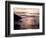 California, San Diego, Sunset Cliffs, Sunset over the Ocean-Christopher Talbot Frank-Framed Photographic Print