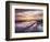 California, San Diego, Sunset Cliffs, Sunset Reflecting in Tide Pools-Christopher Talbot Frank-Framed Photographic Print