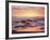 California, San Diego. Sunset Cliffs Tide Pools Reflecting the Sunset-Christopher Talbot Frank-Framed Photographic Print