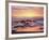 California, San Diego. Sunset Cliffs Tide Pools Reflecting the Sunset-Christopher Talbot Frank-Framed Photographic Print