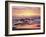 California, San Diego. Sunset Cliffs Tide Pools Reflecting the Sunset-Christopher Talbot Frank-Framed Photographic Print