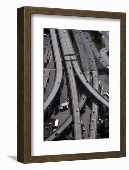 California, San Francisco, Aerial of the Alemany Maze Interchange-David Wall-Framed Photographic Print