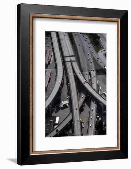 California, San Francisco, Aerial of the Alemany Maze Interchange-David Wall-Framed Photographic Print