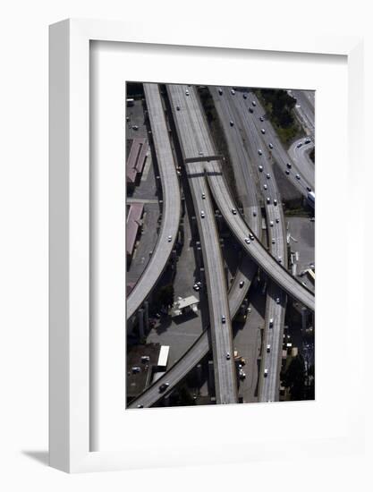 California, San Francisco, Aerial of the Alemany Maze Interchange-David Wall-Framed Photographic Print