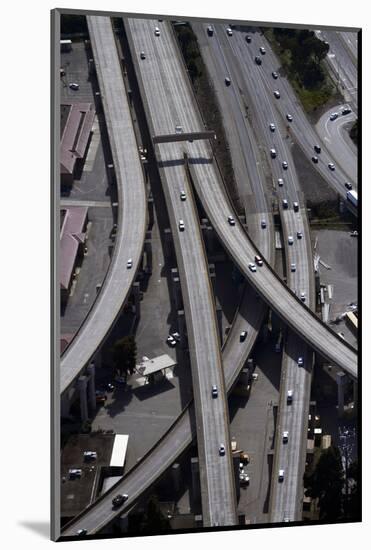 California, San Francisco, Aerial of the Alemany Maze Interchange-David Wall-Mounted Photographic Print