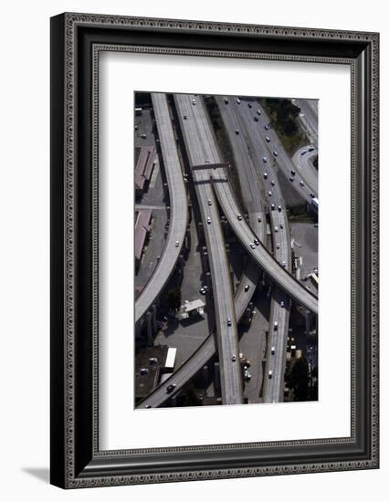 California, San Francisco, Aerial of the Alemany Maze Interchange-David Wall-Framed Photographic Print