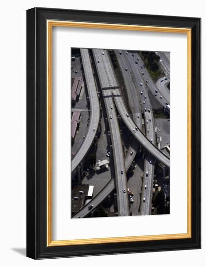 California, San Francisco, Aerial of the Alemany Maze Interchange-David Wall-Framed Photographic Print