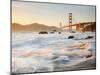 California, San Francisco, Golden Gate Bridge from Marshall Beach, USA-Alan Copson-Mounted Photographic Print