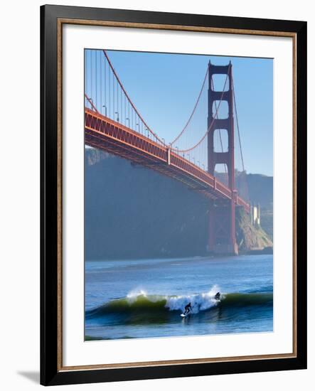 California, San Francisco, Golden Gate Bridge, USA-Alan Copson-Framed Photographic Print