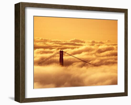 California, San Francisco, Golden Gate Bridge, USA-Alan Copson-Framed Photographic Print