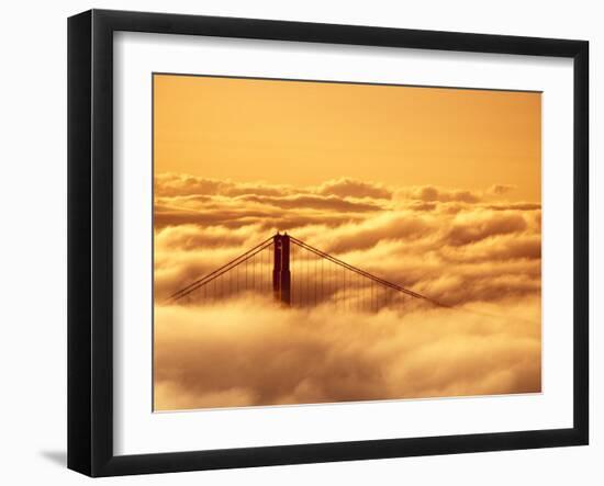 California, San Francisco, Golden Gate Bridge, USA-Alan Copson-Framed Photographic Print