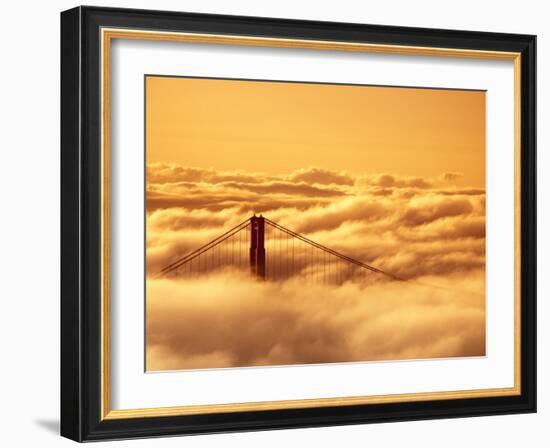 California, San Francisco, Golden Gate Bridge, USA-Alan Copson-Framed Photographic Print