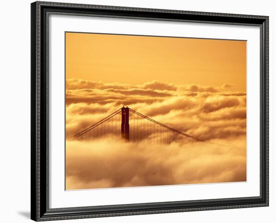 California, San Francisco, Golden Gate Bridge, USA-Alan Copson-Framed Photographic Print