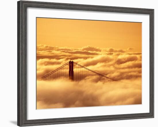 California, San Francisco, Golden Gate Bridge, USA-Alan Copson-Framed Photographic Print