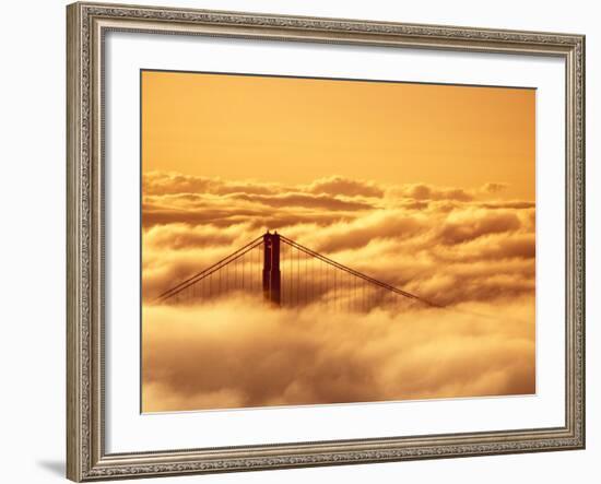 California, San Francisco, Golden Gate Bridge, USA-Alan Copson-Framed Photographic Print