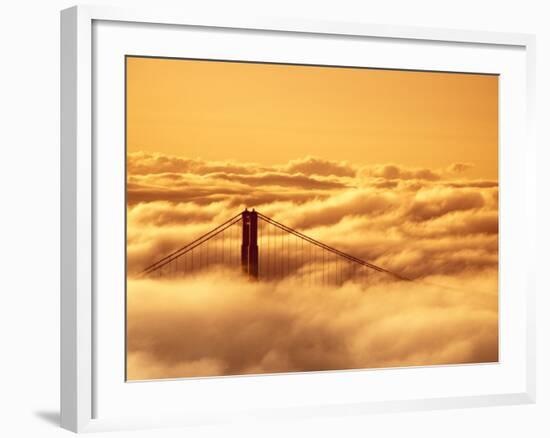 California, San Francisco, Golden Gate Bridge, USA-Alan Copson-Framed Photographic Print