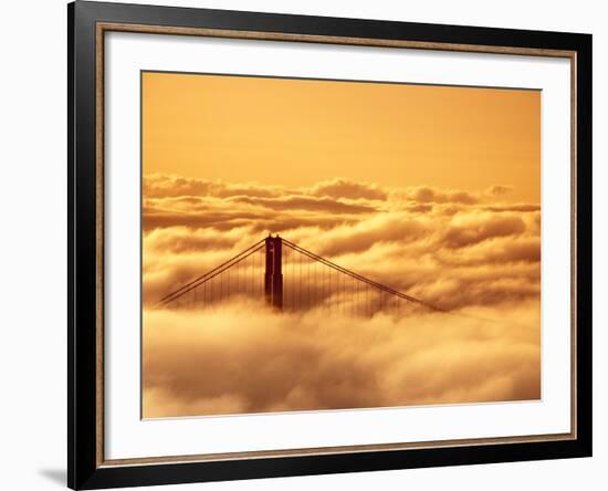 California, San Francisco, Golden Gate Bridge, USA-Alan Copson-Framed Photographic Print