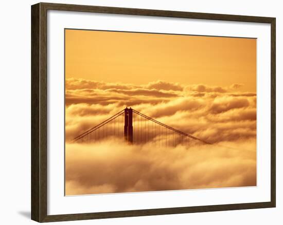 California, San Francisco, Golden Gate Bridge, USA-Alan Copson-Framed Photographic Print