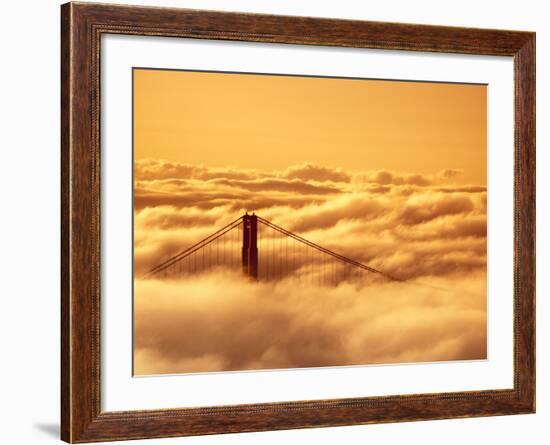 California, San Francisco, Golden Gate Bridge, USA-Alan Copson-Framed Photographic Print