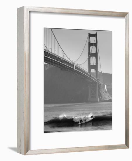 California, San Francisco, Golden Gate Bridge, USA-Alan Copson-Framed Photographic Print