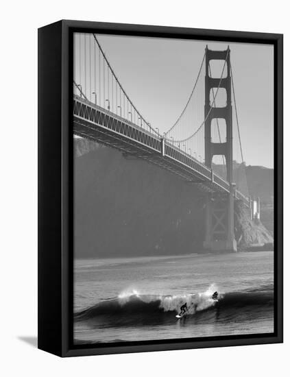 California, San Francisco, Golden Gate Bridge, USA-Alan Copson-Framed Premier Image Canvas