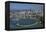 California, San Francisco, Pier and Maritime Historical Park, Aerial-David Wall-Framed Premier Image Canvas