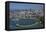 California, San Francisco, Pier and Maritime Historical Park, Aerial-David Wall-Framed Premier Image Canvas