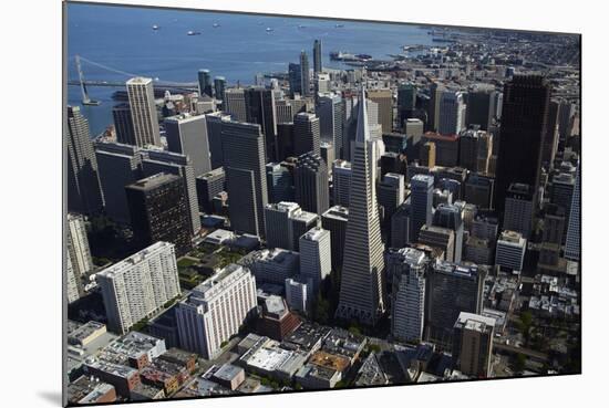 California, San Francisco, Transamerica Pyramid Skyscraper and Skyline-David Wall-Mounted Photographic Print