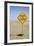 California, San Joaquin River Valley, Angiola, Warning Sign-Alison Jones-Framed Photographic Print