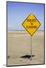 California, San Joaquin River Valley, Angiola, Warning Sign-Alison Jones-Mounted Photographic Print