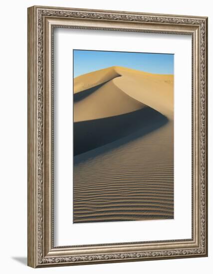 California. Sand Dunes in Mojave Trails National Monument-Judith Zimmerman-Framed Photographic Print