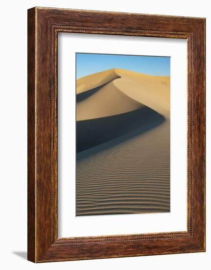 California. Sand Dunes in Mojave Trails National Monument-Judith Zimmerman-Framed Photographic Print