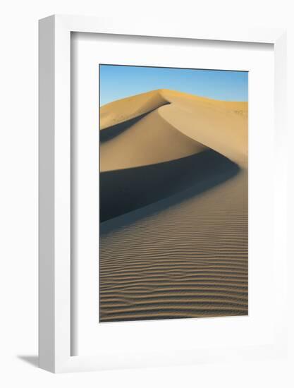 California. Sand Dunes in Mojave Trails National Monument-Judith Zimmerman-Framed Photographic Print