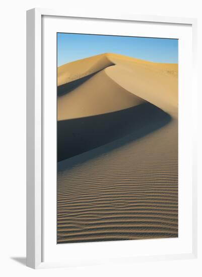 California. Sand Dunes in Mojave Trails National Monument-Judith Zimmerman-Framed Photographic Print