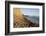 California, Santa Barbara, Montecito, Butterfly Beach, Sandy Cliff-Alison Jones-Framed Photographic Print