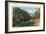 California - Scenic View in the American River Canyon, c.1937-Lantern Press-Framed Art Print