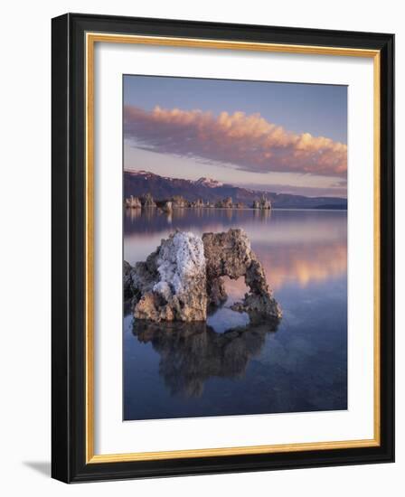 California, Sierra Nevada, a Tufa Formation on the Shore of Mono Lake-Christopher Talbot Frank-Framed Photographic Print