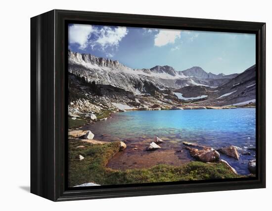 California, Sierra Nevada, Conness Glacier Above Conness Lake-Christopher Talbot Frank-Framed Premier Image Canvas