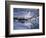 California, Sierra Nevada, Dana Peak Reflecting in a Frozen Lake-Christopher Talbot Frank-Framed Photographic Print