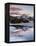 California, Sierra Nevada, Dana Peak Reflecting in a Frozen Lake-Christopher Talbot Frank-Framed Premier Image Canvas