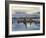 California, Sierra Nevada, Full Moon over Tufa Formations on Mono Lake-Christopher Talbot Frank-Framed Photographic Print