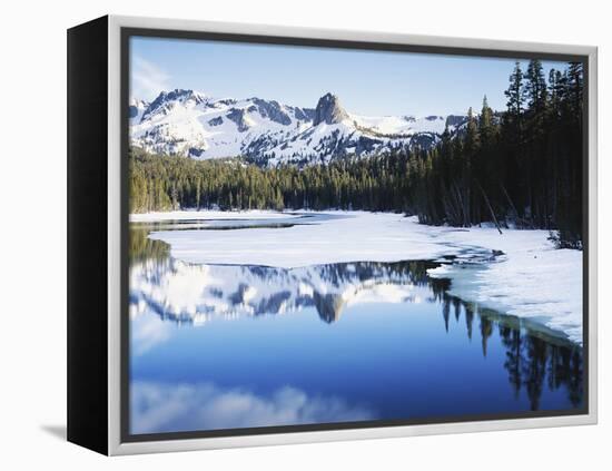 California, Sierra Nevada, Inyo, Mammoth Lakes, Lake Mamie Landscape-Christopher Talbot Frank-Framed Premier Image Canvas